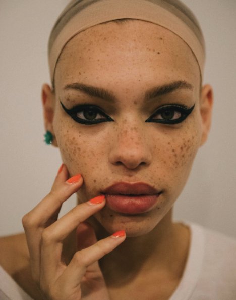 The nail look at the Marc Jacobs Spring 2018 show